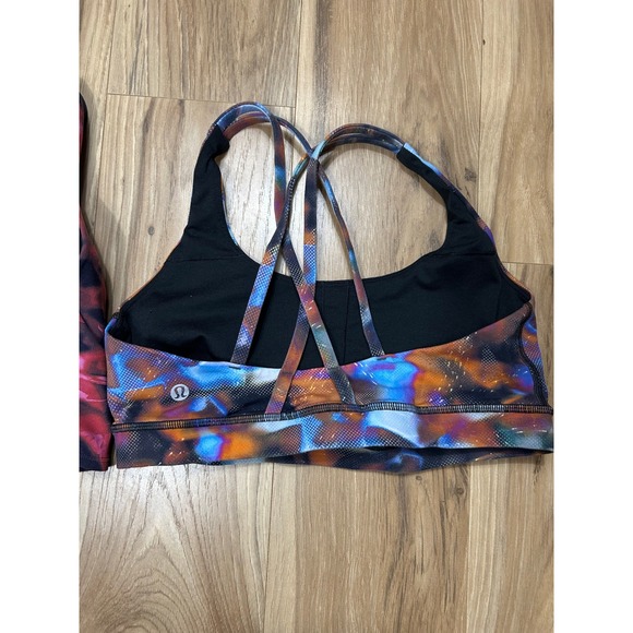 Lululemon Sports Bra SET/2 Women's 8 Athletic Athleisure Comfy Soft Gym Workout - Picture 6 of 10